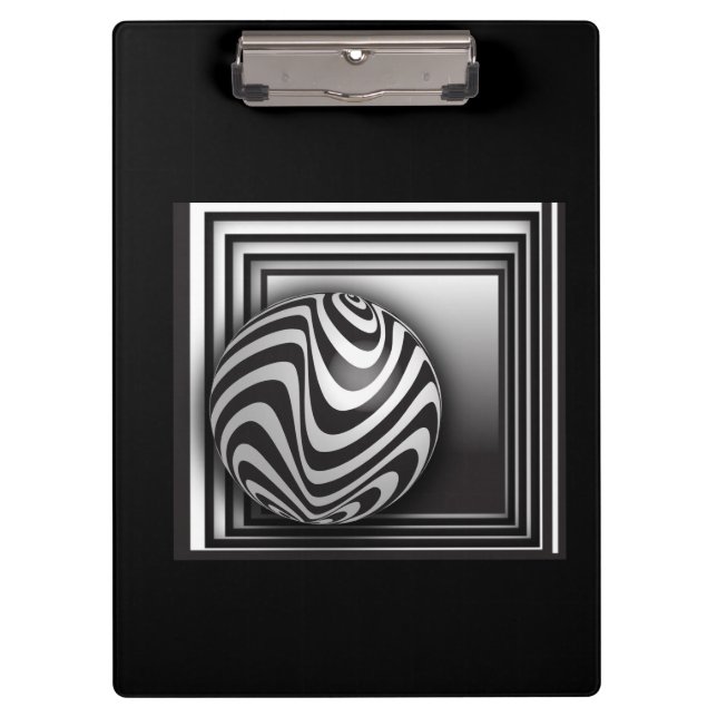 Optics thru Shapes Clipboard (Front)