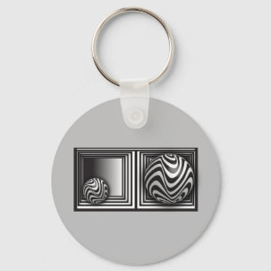 Optics thru Shapes    Keychain