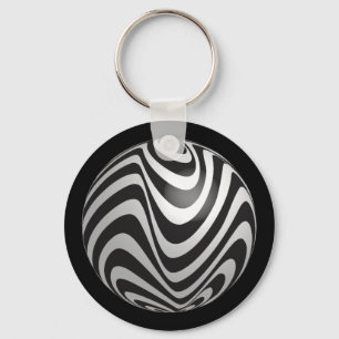 Optics thru Shapes  Keychain