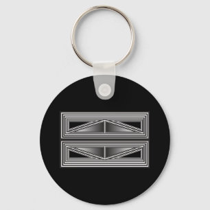 Optics thru Shapes  Keychain
