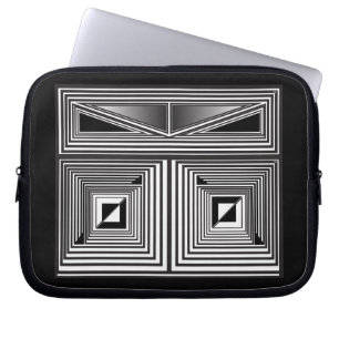 Optics thru Shapes Laptop Sleeve