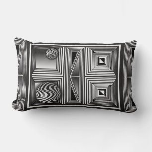 Optics thru Shapes Lumbar Pillow