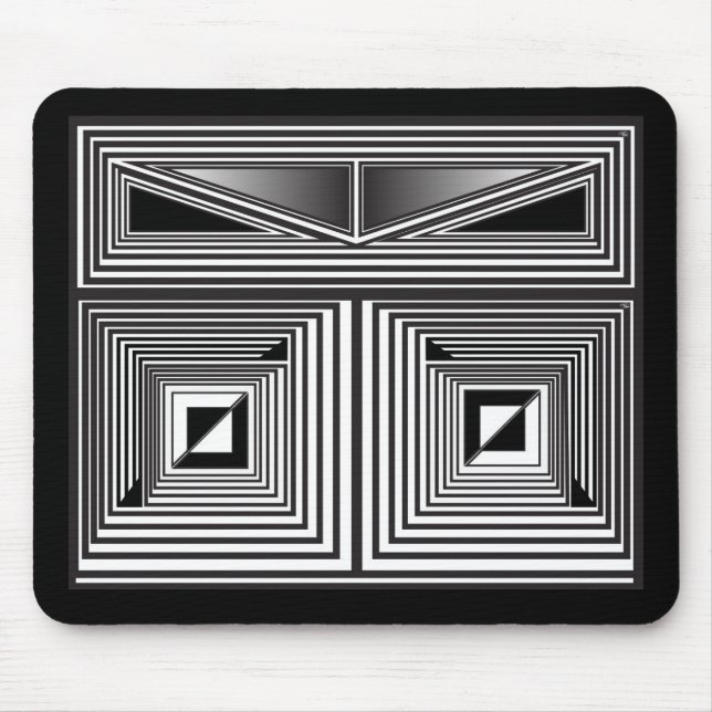 Optics thru Shapes Mouse Pad (Front)