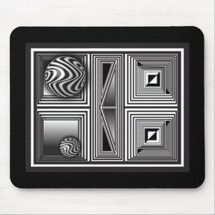 Optics thru Shapes Mouse Pad