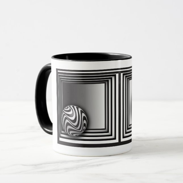 Optics thru Shapes Mug (Front Left)