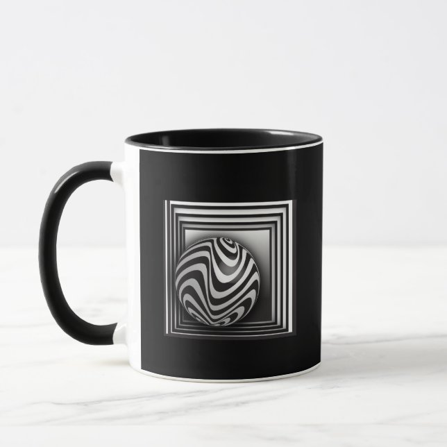 Optics thru Shapes Mug (Left)