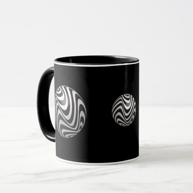 Optics thru Shapes Mug (Front Left)