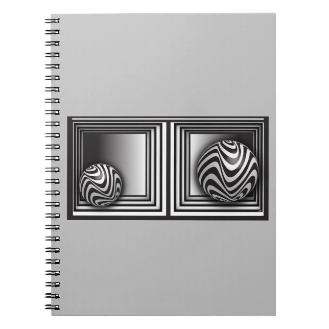 Optics thru Shapes  Notebook (Front)