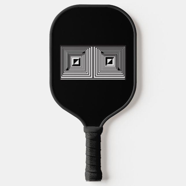 Optics thru Shapes  Pickleball Paddle (Front)