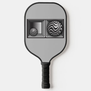 Optics thru Shapes Pickleball Paddle