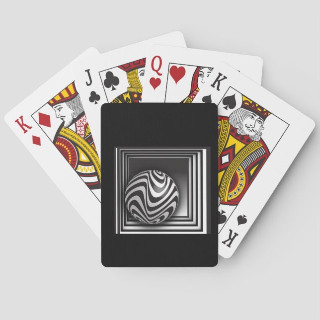 Optics thru Shapes Playing Cards (Back)