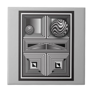 Optics thru Shapes Tile