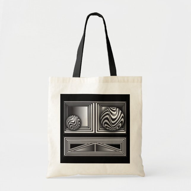Optics thru Shapes  Tote Bag (Front)