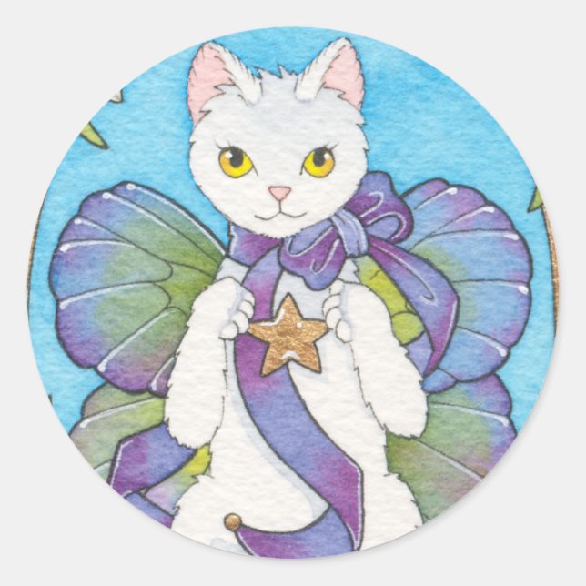 Optimism round sticker (Front)