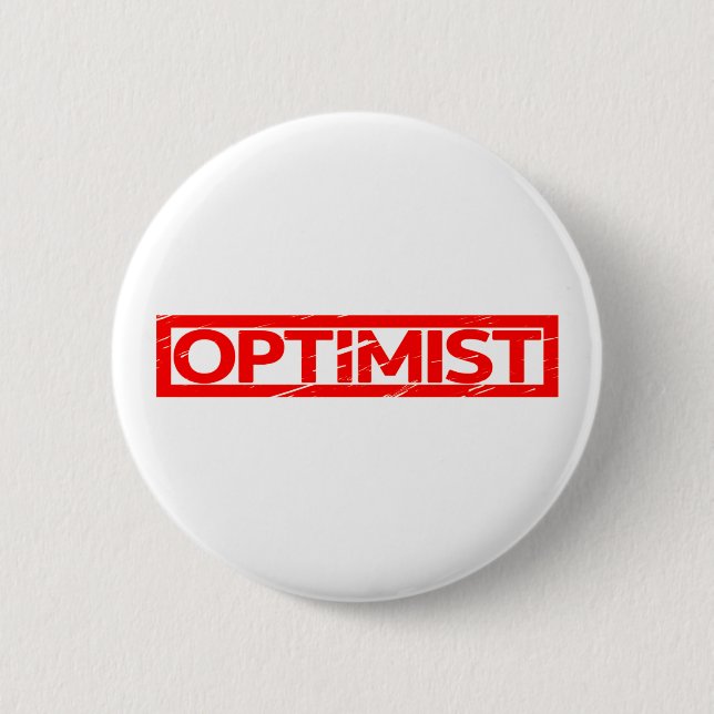 Optimist Stamp 2 Inch Round Button (Front)