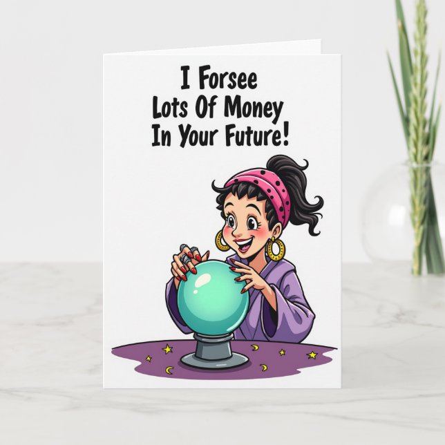 Optimistic Future Birthday Card (Front)