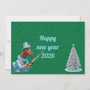 Optimistic New Year Start Card