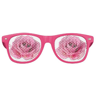 Optimists Rose Coloured Party Glasses