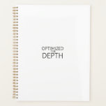 Optimized For Depth 2026 Minimalist Daily Planner<br><div class="desc">Architect your deep-work sessions with precision. A professional 2026 planner designed for operators who treat their schedule as a tool for high-output immersion.</div>