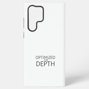 Optimized For Depth Minimalist Technical Samsung Galaxy Case