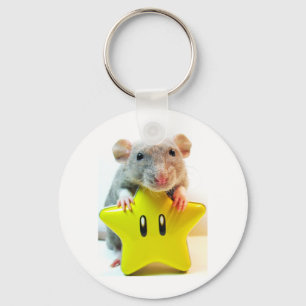 Optimus Star Keychain