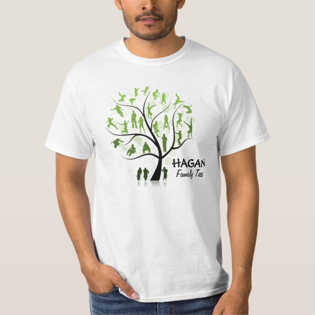 OPTION 3 - (Front & Back) 2 Hagan Generations T-Shirt (Front)
