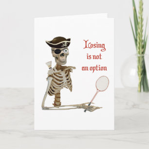 Option Badminton Pirate Card