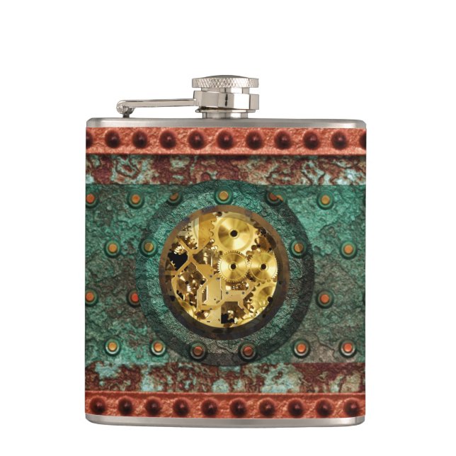 Options de flacon embouti Steampunk 1B (Devant)