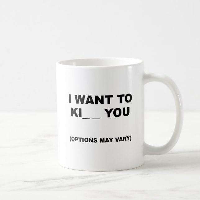 Options May Vary Funny Mug (Right)