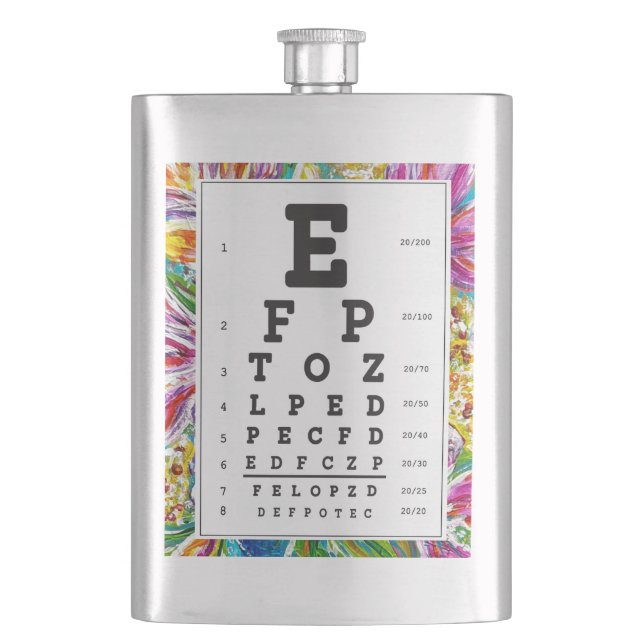 Optométrie, Ophtalmologie Flacon "Oeil" (devant)