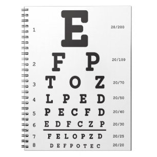 optométrie optique Carnet photo spirale