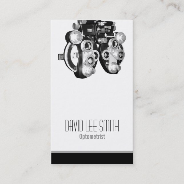 Optometrist Business Card (Front)