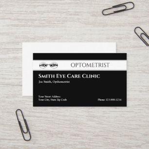 Optometrist Business Card