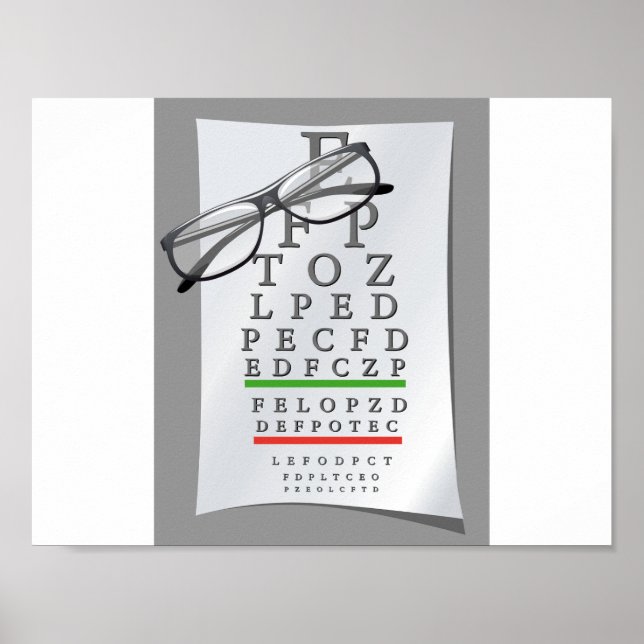 Optometrist Chart Poster (Front)