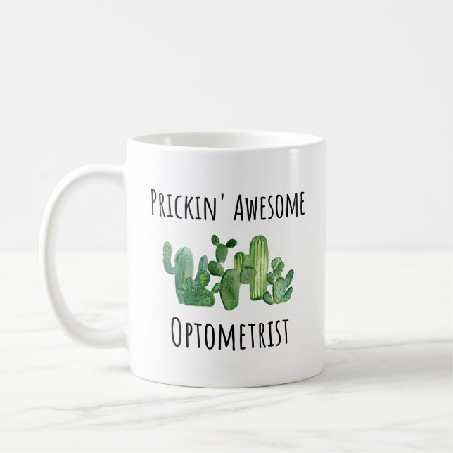 Optometrist Dad Father Coffee Mug (Left)