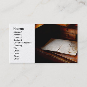 Optometrist - Done for the night Business Card