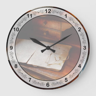 Optometrist - Done for the night Large Clock