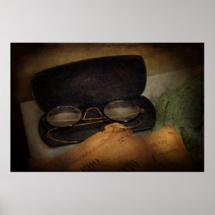 Optometrist - Glasses for Reading Poster
