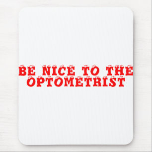 Optometrist Mouse Pad