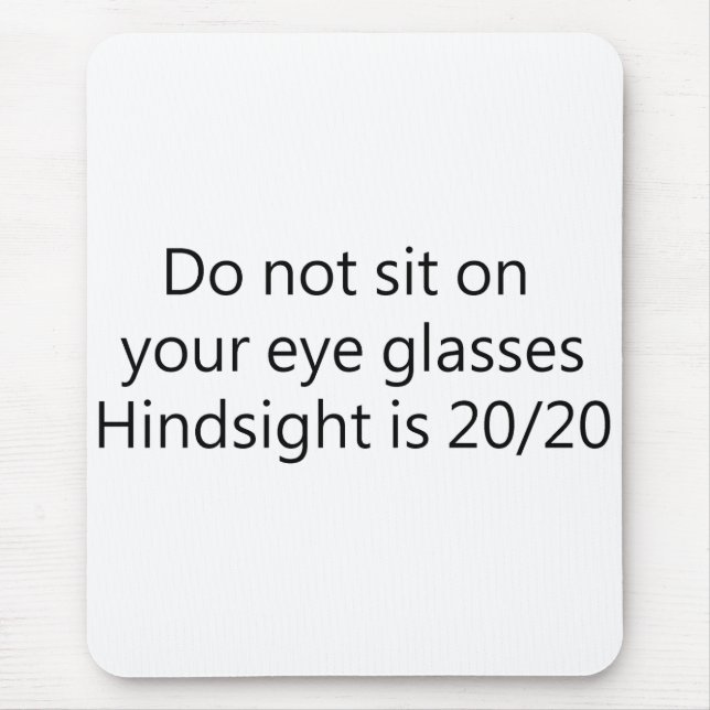 Optometrist Mouse Pad (Front)