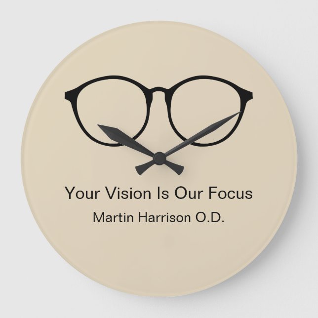 Optometrist Office Waiting Room Clocks (Front)