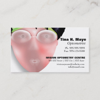 Optometrist Optometry Eyecare Business Card