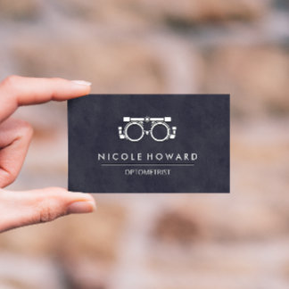 Optometrist | Phoropter Equipment Business Card