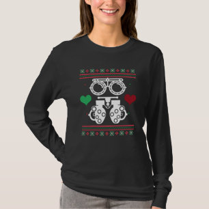 Optometrist Ugly Christmas Sweater Optician Xmas