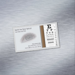 Optometrists Business Card Magnet