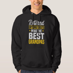 Optometrists Retired Optician Doctor Optometry Ret Hoodie