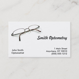 Optometry Business Card