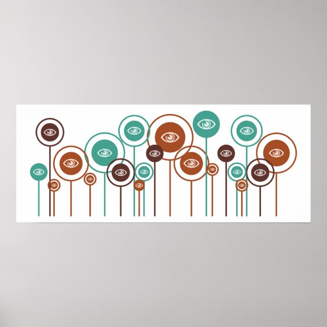 Optometry Daisies Poster (Front)