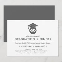 Optometry Graduation | Minimalist Invitation