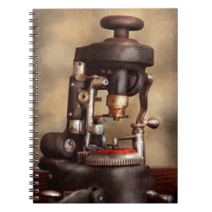 Optometry - Lens cutting machine Notebook